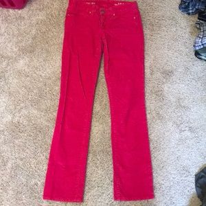 Like New Gap Pink Cords
